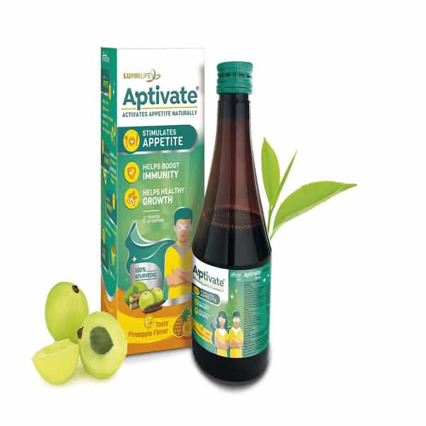 Aptivate | Tasty Pineapple | Appetite Stimulating | Bottle 450 Ml Syrup