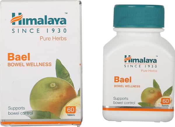 Himalaya Wellness Pure Herbs Bael Digestion Capsules Bottle Of 60