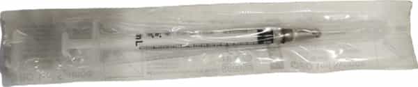 Bd Syringe 26Gx1.2 1Ml