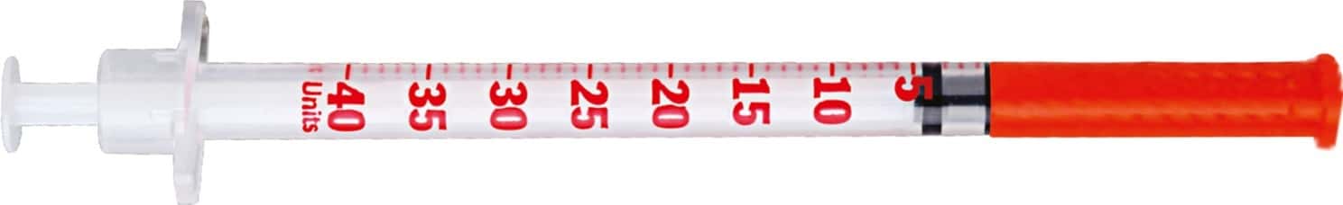 u40 insulin needles