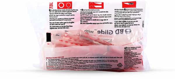 BD Glide with TBL ULTRA-FINE INSULIN SYR U40 31G 6MM 10BG