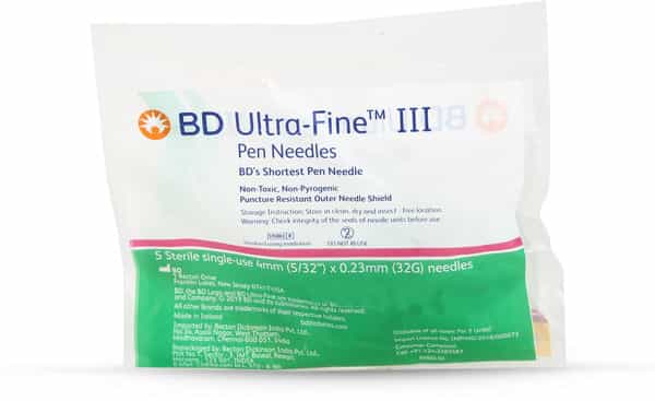 BD Ultra-Fine III Nano Pen Needles 4mm 32G 1*5