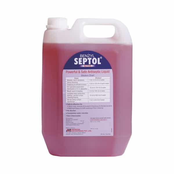 Benzyl Septol Active Antiseptic Liquid 5L