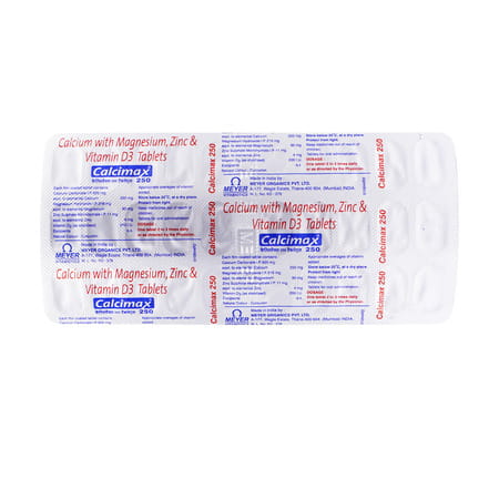 Calcimax 250mg Strip Of 30 Tablets