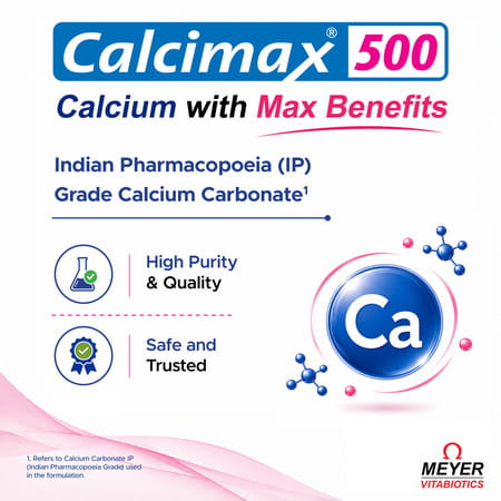 Calcimax 500Mg Strip Of 30 Tablets