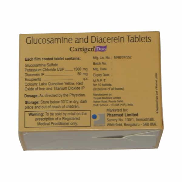 Cartigen Duo Strip Of 10 Tablets