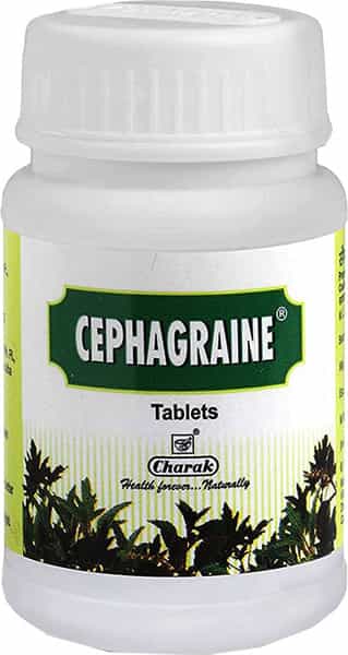 Charak Cephagraine Bottle Of 40 Tablets