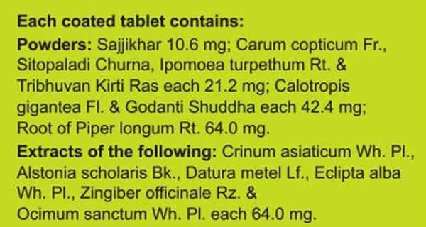 Charak Cephagraine Bottle Of 40 Tablets
