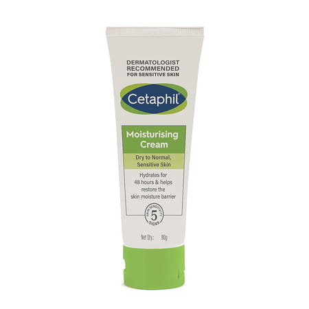 Cetaphil Moisturising Cream | Dry To Normal Sensitive Skin | 80 Gm