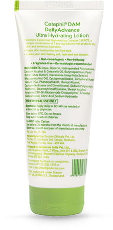 Cetaphil Dam Daily Advance Ultra Hydrating Lotion | Face & Body | 30 Gm