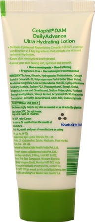 Cetaphil Dam Daily Advance Ultra Hydrating Lotion | Face & Body | 30 Gm