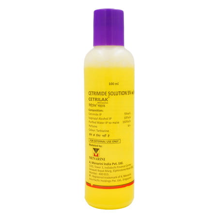 Cetrilak Mild 5% Solution 100ml