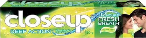 Close Up Lemon Mint Tooth Paste 150Gm