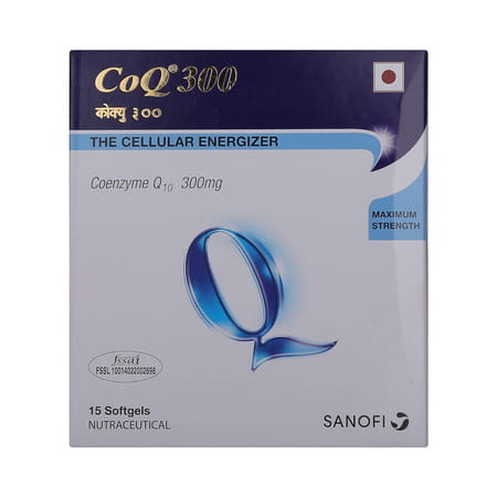 Coq 300mg Strip Of 15 Softgel Capsules
