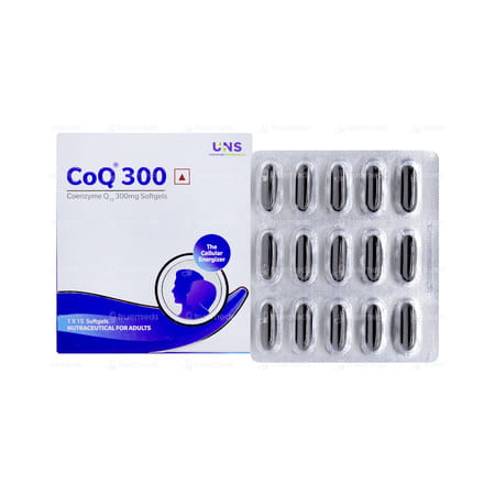 Coq 300mg Strip Of 15 Softgel Capsules