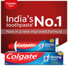 Colgate Toothpaste - Strong Teeth Dental Cream - 200 G - Anti-Cavity