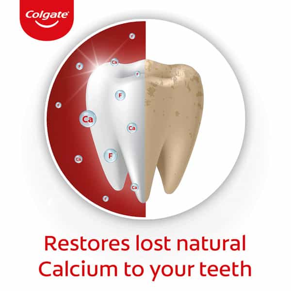 Colgate Toothpaste - Strong Teeth Dental Cream - 200 G - Anti-Cavity