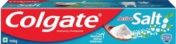 Colgate Anticavity Toothpaste | Active Salt | 100 Gm