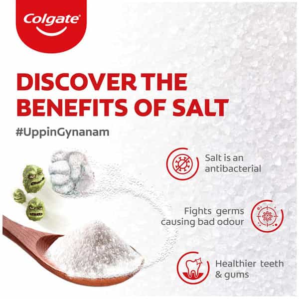 Colgate Anticavity Toothpaste | Active Salt | 100 Gm