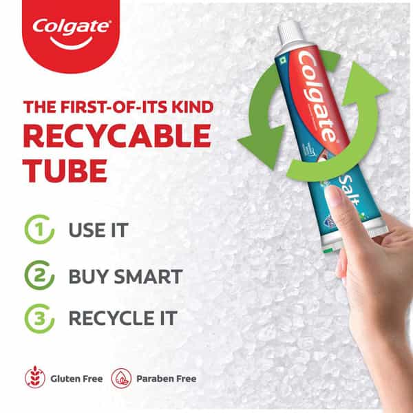 Colgate Anticavity Toothpaste | Active Salt | 100 Gm