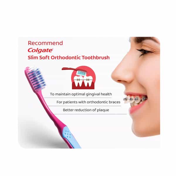 Colgate Orthodontic Tooth Brush | 1 Unit