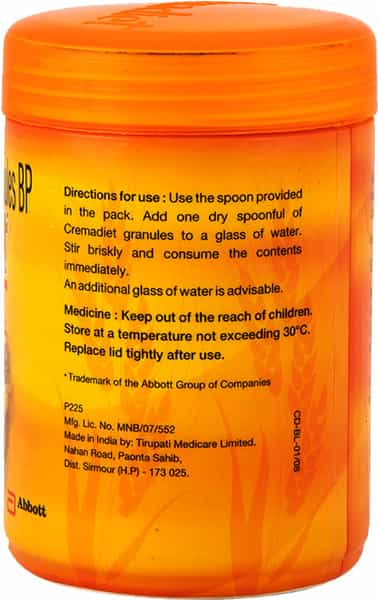 Cremadiet Sugar Free Jar Of 140Gm Powder
