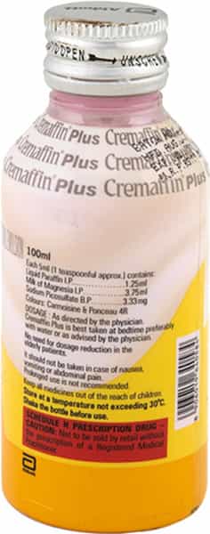 Cremaffin Plus Bottle Of 110ml Emulsion