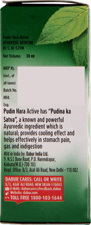 Dabur Pudin Hara Active Antacid Bottle Of 30 Ml