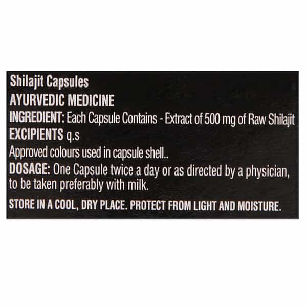 Dabur Shilajit Vitality Capsules Of 30