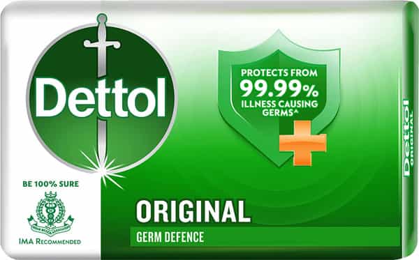 Dettol Original Germ Protection Bathing Soap Bar - 75G