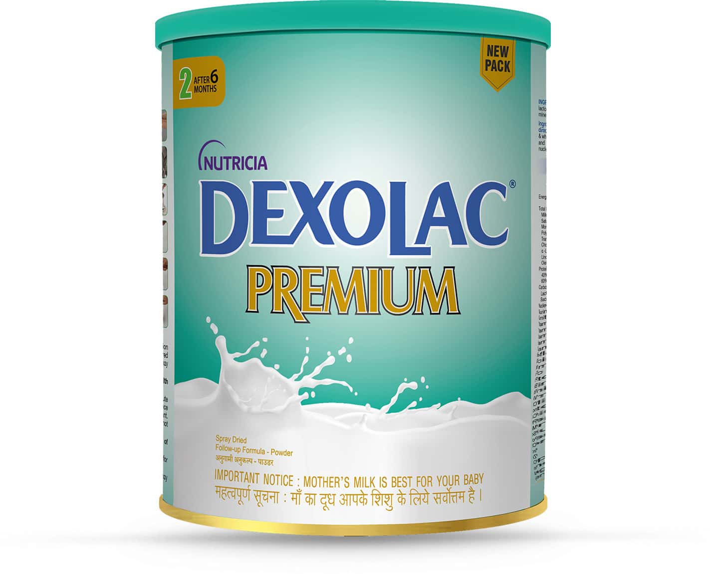 Dexolac Premium Stage 2 Follow-Up Infant Formula (After 6 Months) Tin Of 400 G