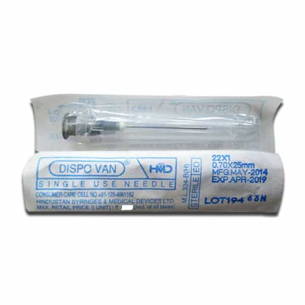 Dispovan Needle 22G-1N