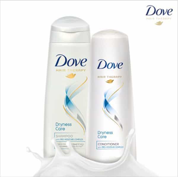 Dove Dryness Care  Shampoo  Bottle Of 180 Ml