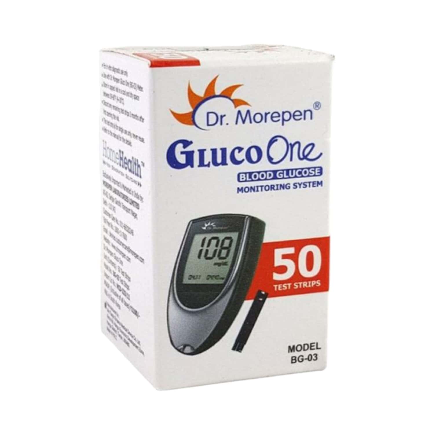 Dr Morepen Gluco Me Strips 50's