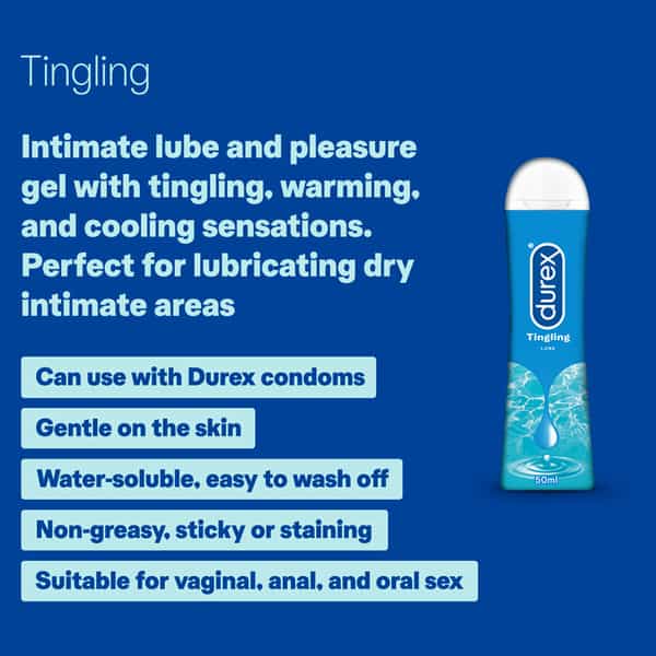 Durex Play Tingling Lubricant Bottle Of 50 Ml