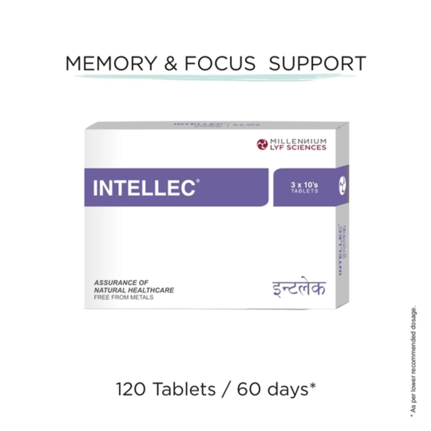 INTELLEC STRIP OF 10 TABLETS (PACK OF 3)