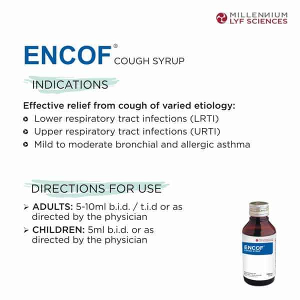 Encof Cough Syrup 100 Ml