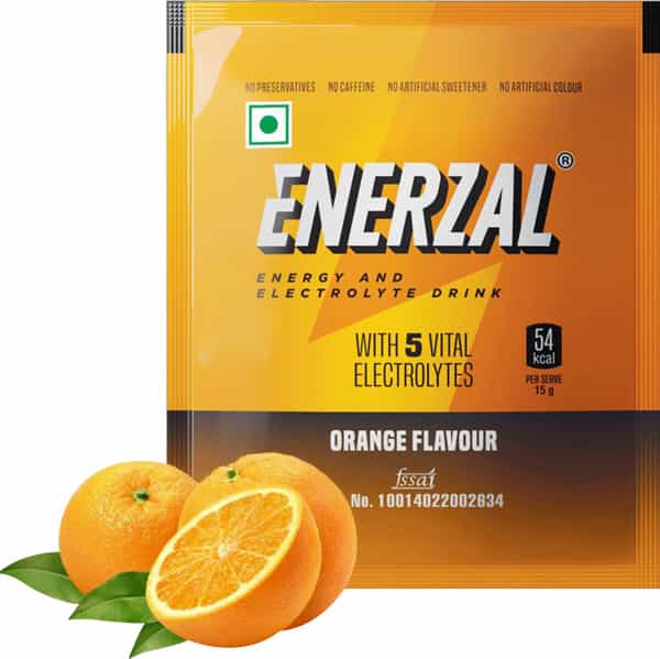 Enerzal Orange Flavour Sachet Of 50Gm Powder