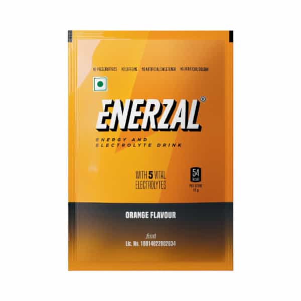 Enerzal Orange Flavour Sachet Of 100Gm Powder