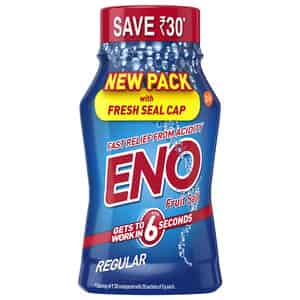 Eno Fruit Salt Regular Fast Relief From Acidity Jar Of 100 Gm