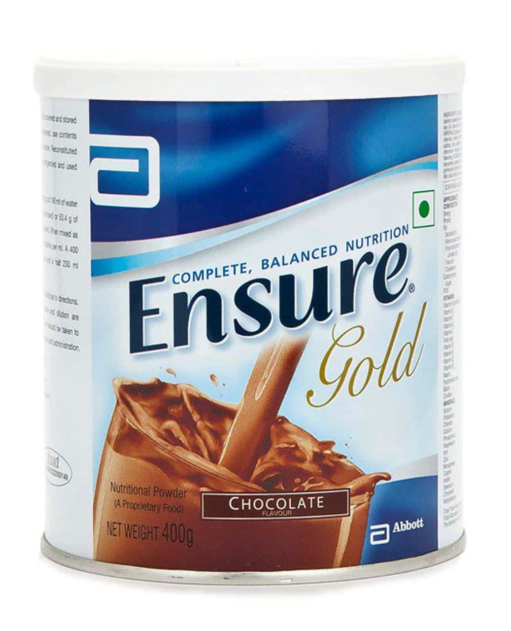 Buy Ensure Gold Chocolate Powder Jar 400gm Online at Flat 18 OFF