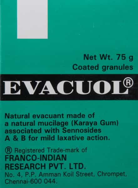 Evacuol Box Of 75Gm Granules