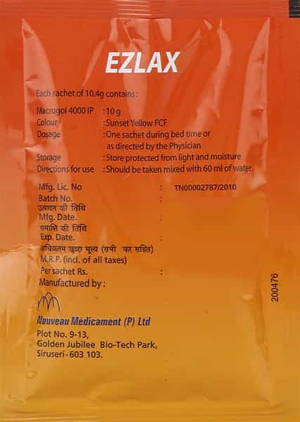 Ezlax Granules 10.4Gm