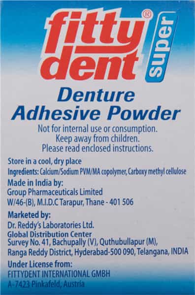 Fittydent Powder 20Gm