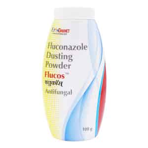 Flucos Bottle Of 100gm Dusting Powder
