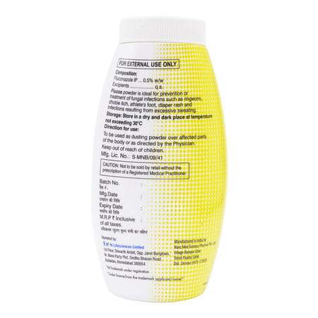 Flucos Bottle Of 100gm Dusting Powder