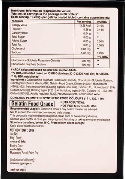 New Freeflex Forte Joint Health Supplement Reduces Inflammation (2 X 15 Soflets)