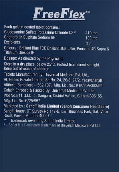 Freeflex Joint Health Soflets Strip Of 15