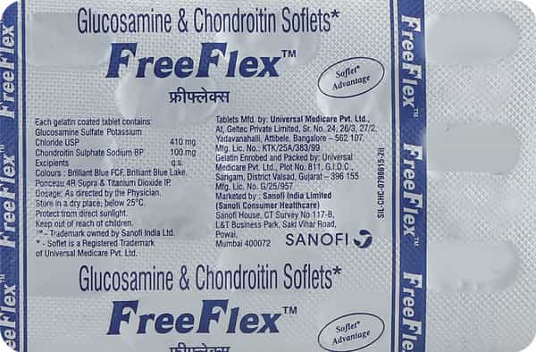 Freeflex Joint Health Soflets Strip Of 15