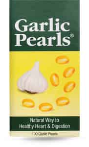 Garlic Pearls Healthy Heart & Digestion Capsules Bottle Of 100